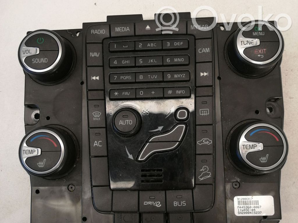 Volvo XC60 Climate control unit 