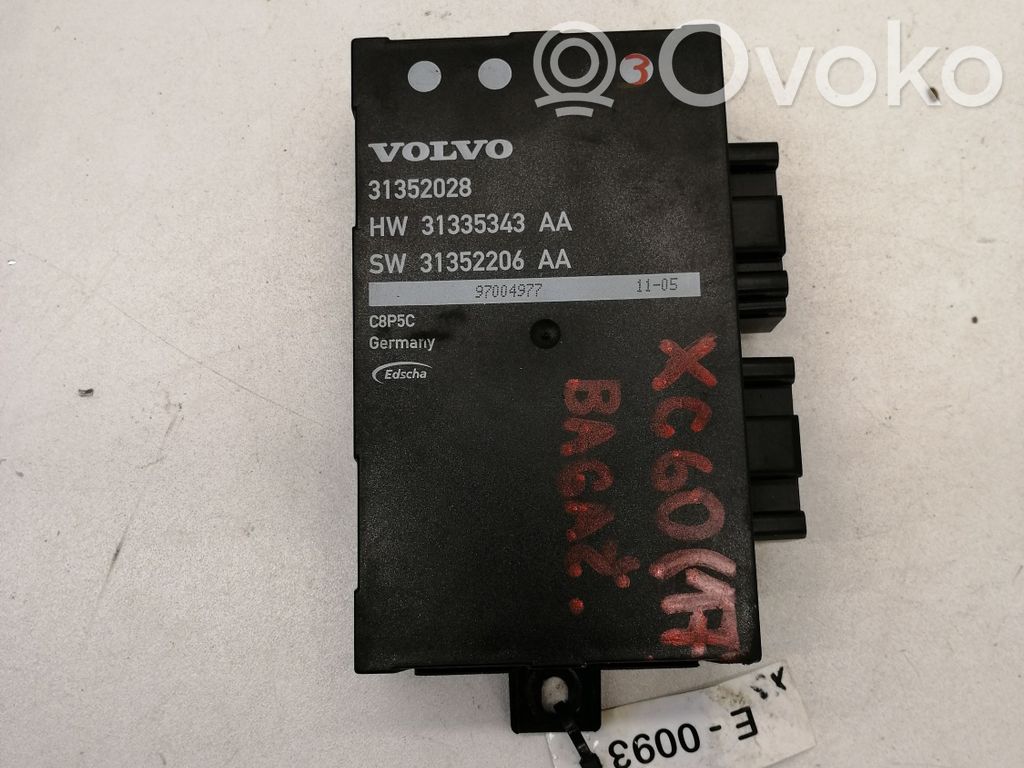 Volvo XC60 Tailgate/trunk control unit/module 