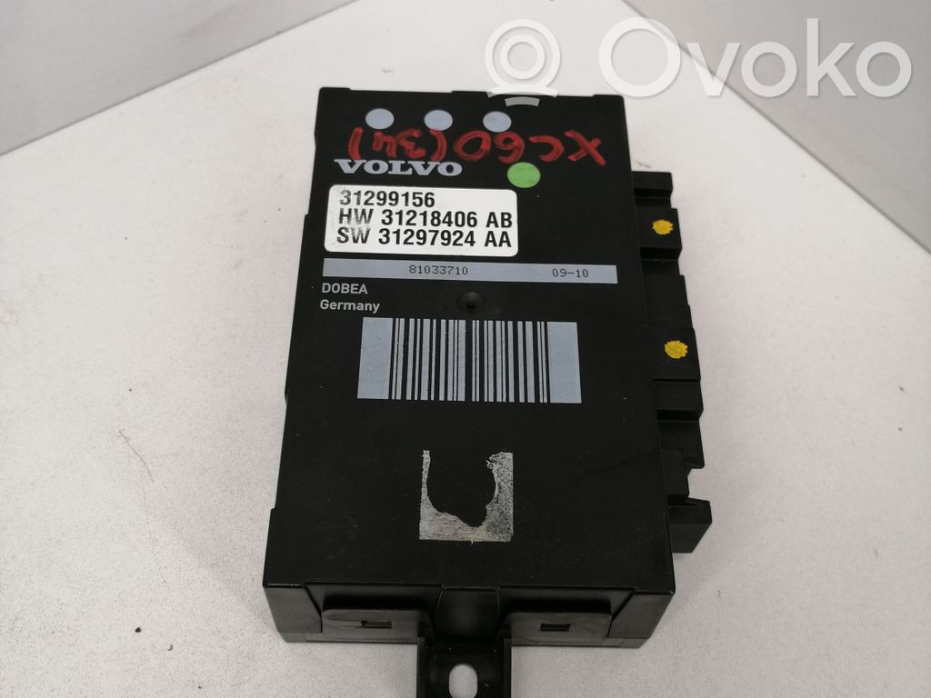 Volvo XC60 Tailgate/trunk control unit/module 