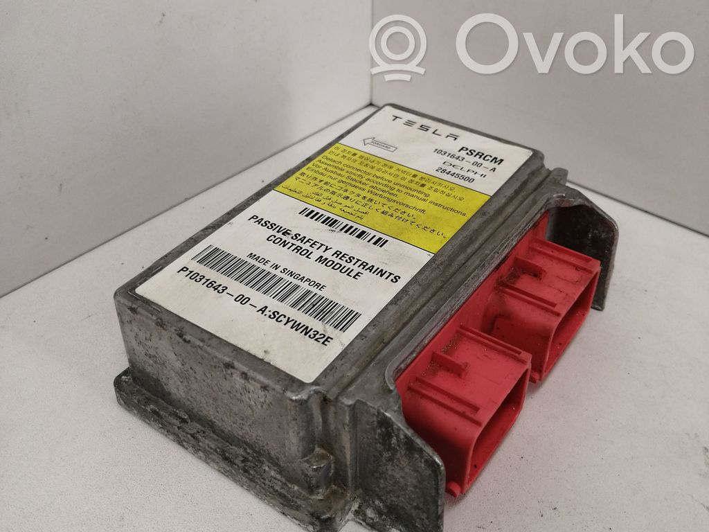 Tesla Model S Module de contrôle airbag 