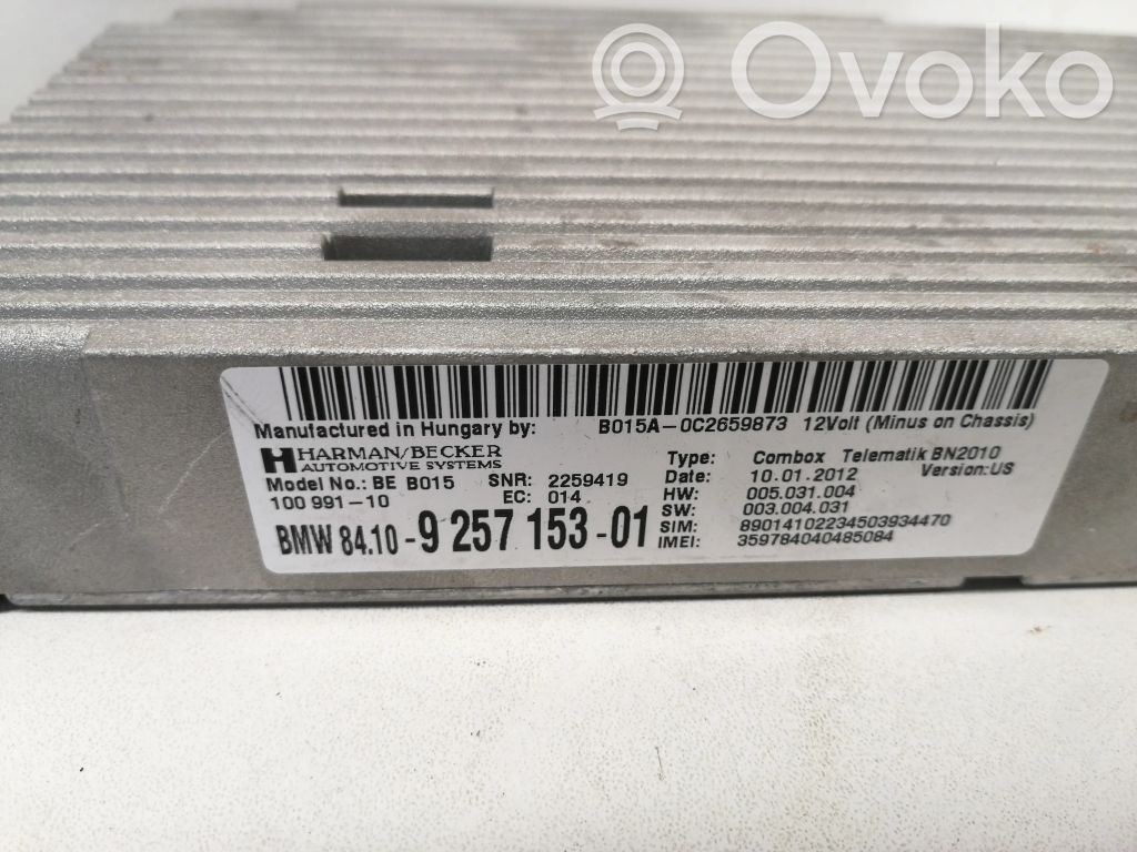 BMW 7 F01 F02 F03 F04 Bluetooth control unit module 