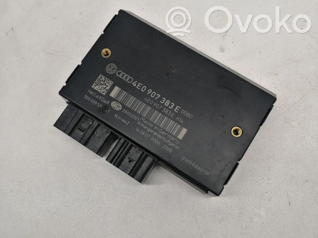 Audi Q7 4L Tow bar trailer control unit/module 