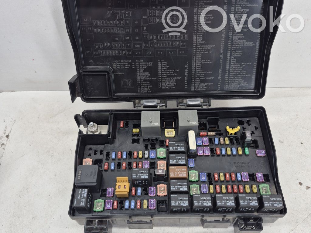 Dodge Durango III Fuse box set 