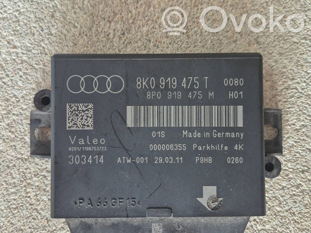 Audi A4 Allroad B8 Unitate/modul de comandă parcare PDC 