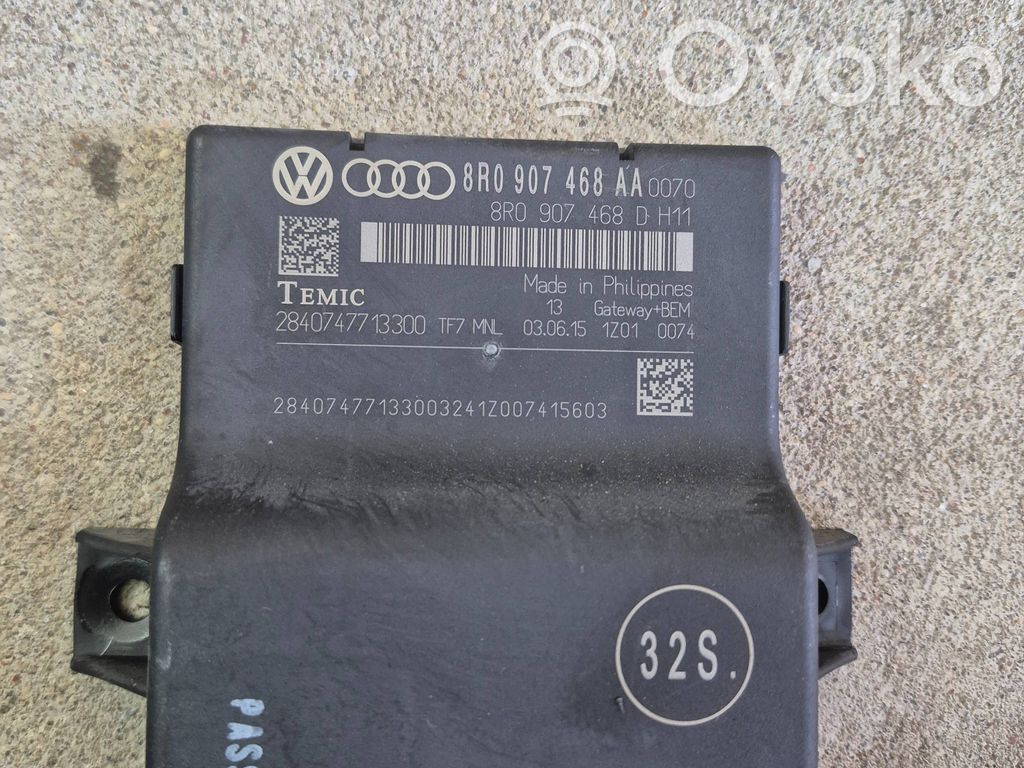 Audi Q5 SQ5 8R Módulo de control Gateway 
