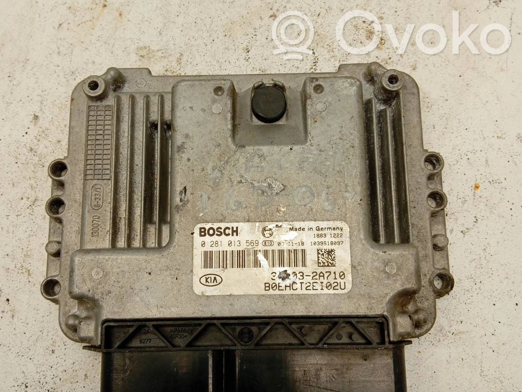 Engine control unit/module   0281013569,385032A710,1039S18097