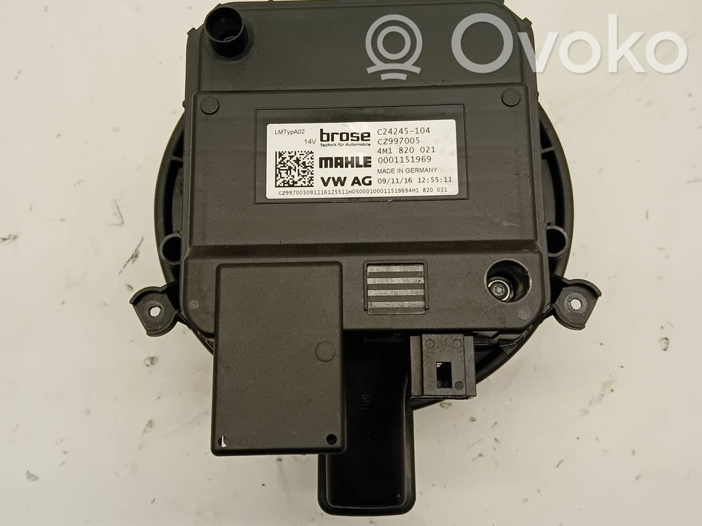 Audi A4 S4 B9 Ventilator aerotermă 
