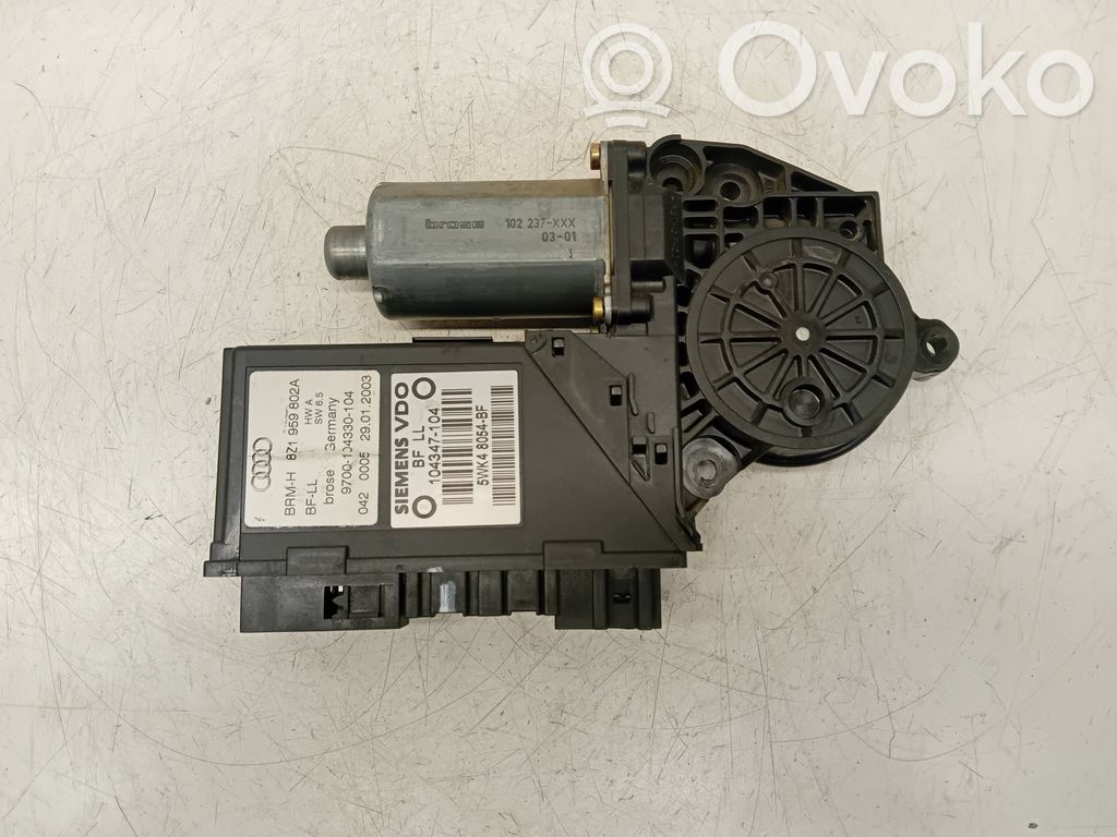 Audi A2 Motor del regulador de la ventanilla de la puerta delantera 