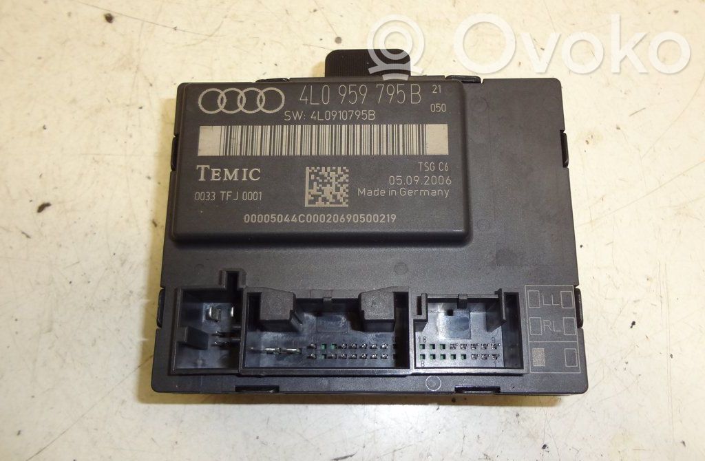 Oven ohjainlaite/moduuli   4L0959795B