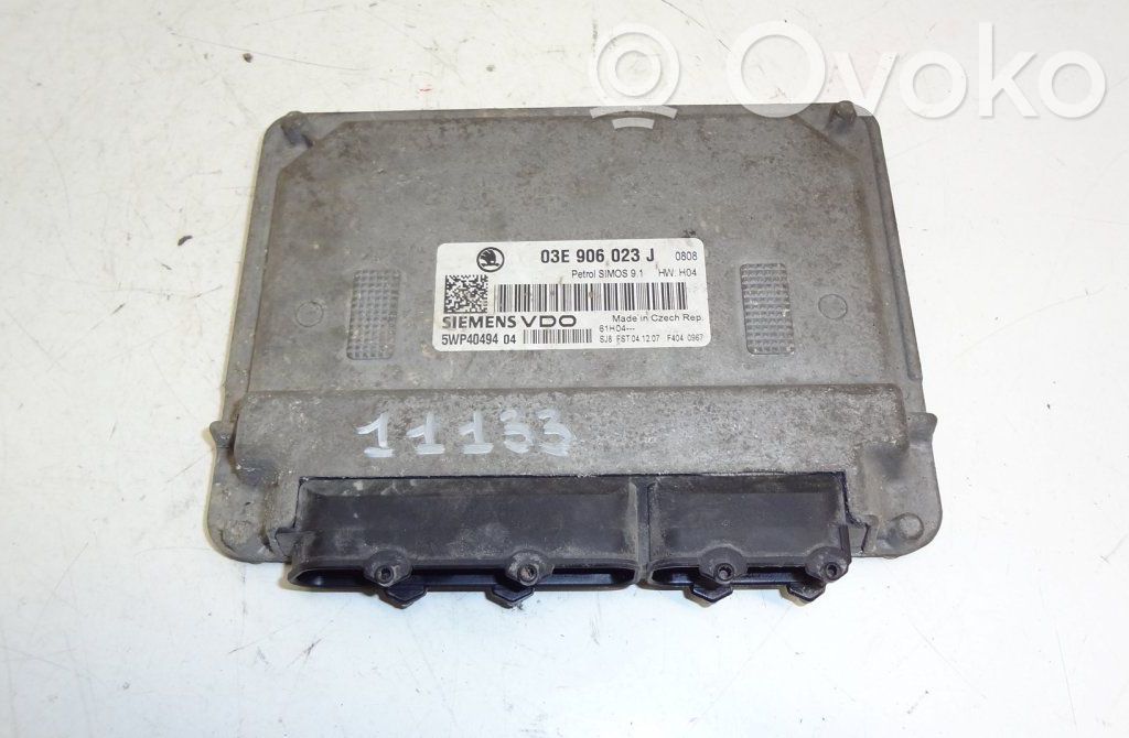 Engine control unit/module   5WP40494,03E906023J