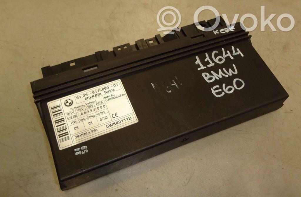 BMW 5 E60 E61 Steuergerät 