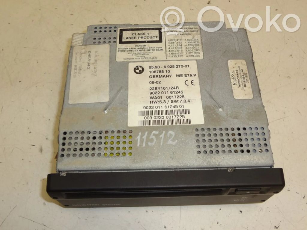 BMW 7 E65 E66 Radio / CD-Player / DVD-Player / Navigation 