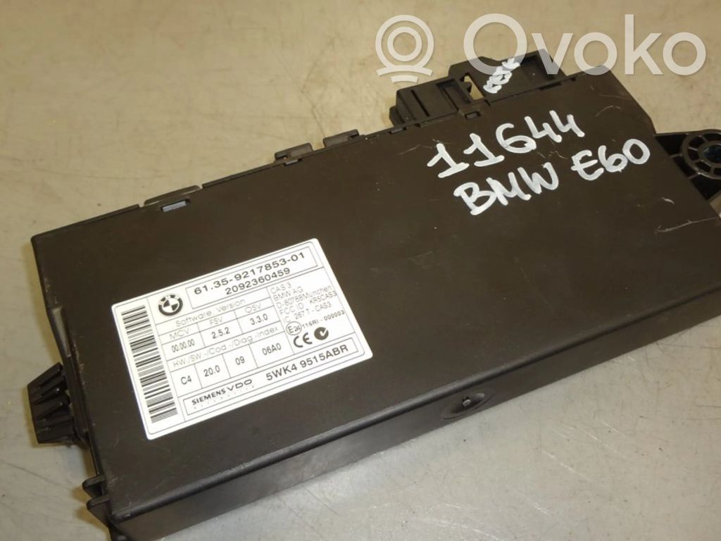 BMW 5 E60 E61 Centrālās atslēgas vadības bloks 