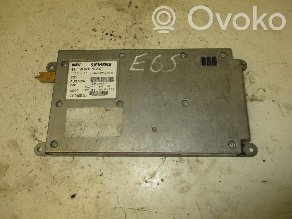 BMW 7 E65 E66 Phone control unit/module 