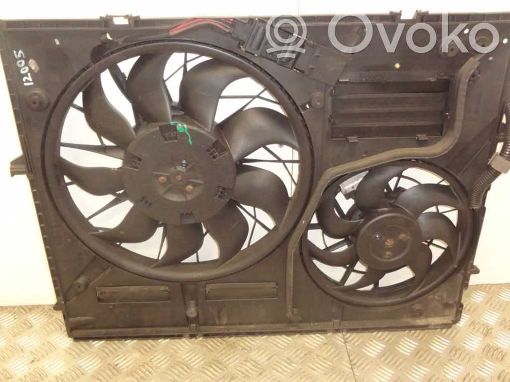 Audi Q7 4L Ventilatore di raffreddamento elettrico del radiatore 