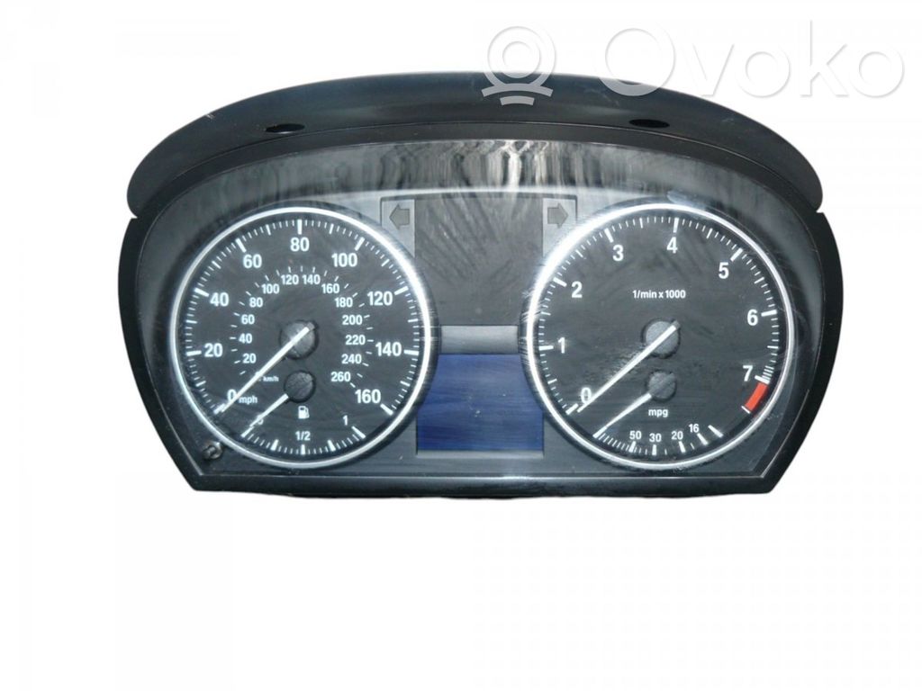 BMW 3 E90 E91 Speedometer (instrument cluster) 