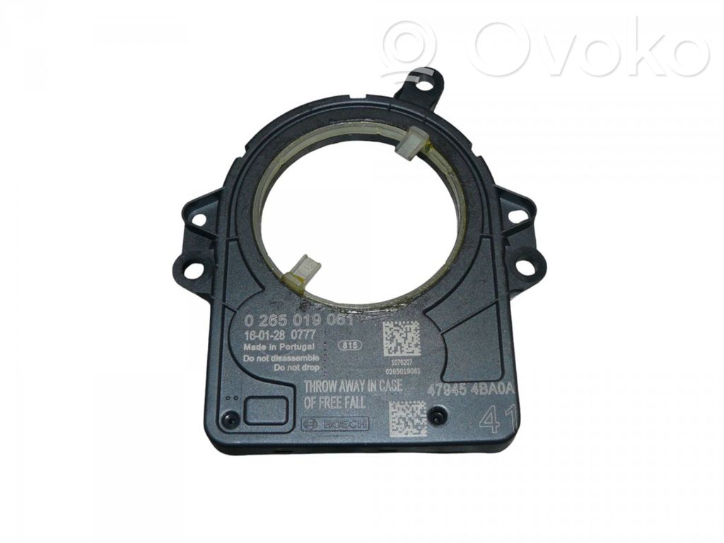 Sensor de ángulo de dirección   0265019061,479454B0A