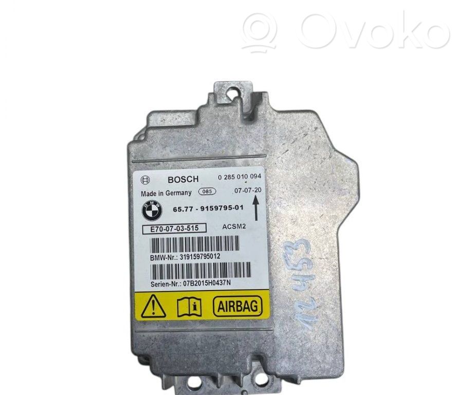 BMW X5 E70 Airbag control unit/module 