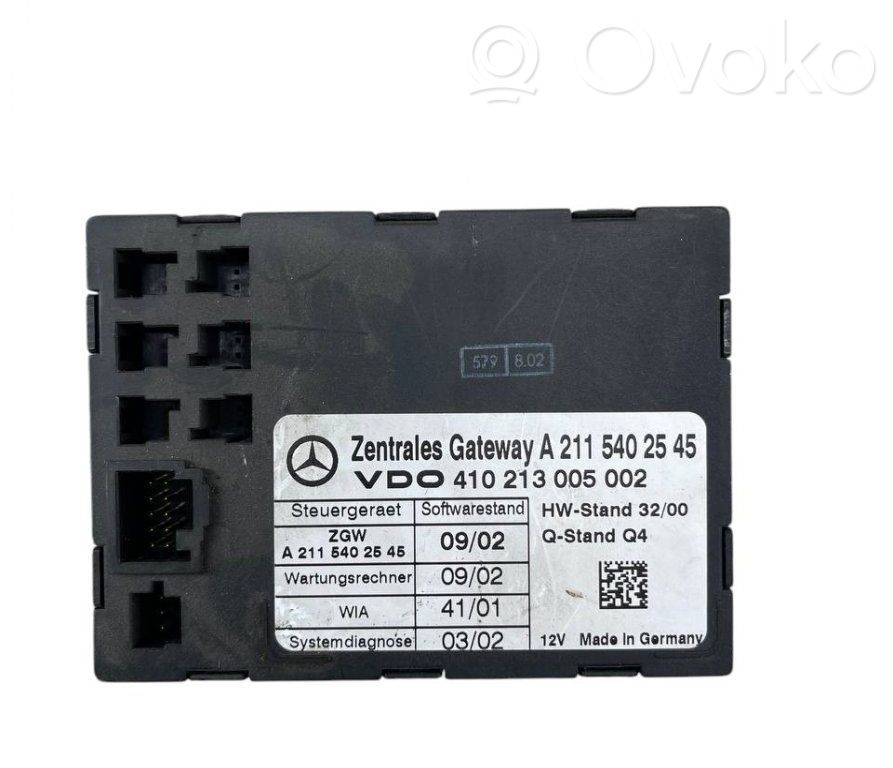 Mercedes-Benz E W211 Gateway control module 