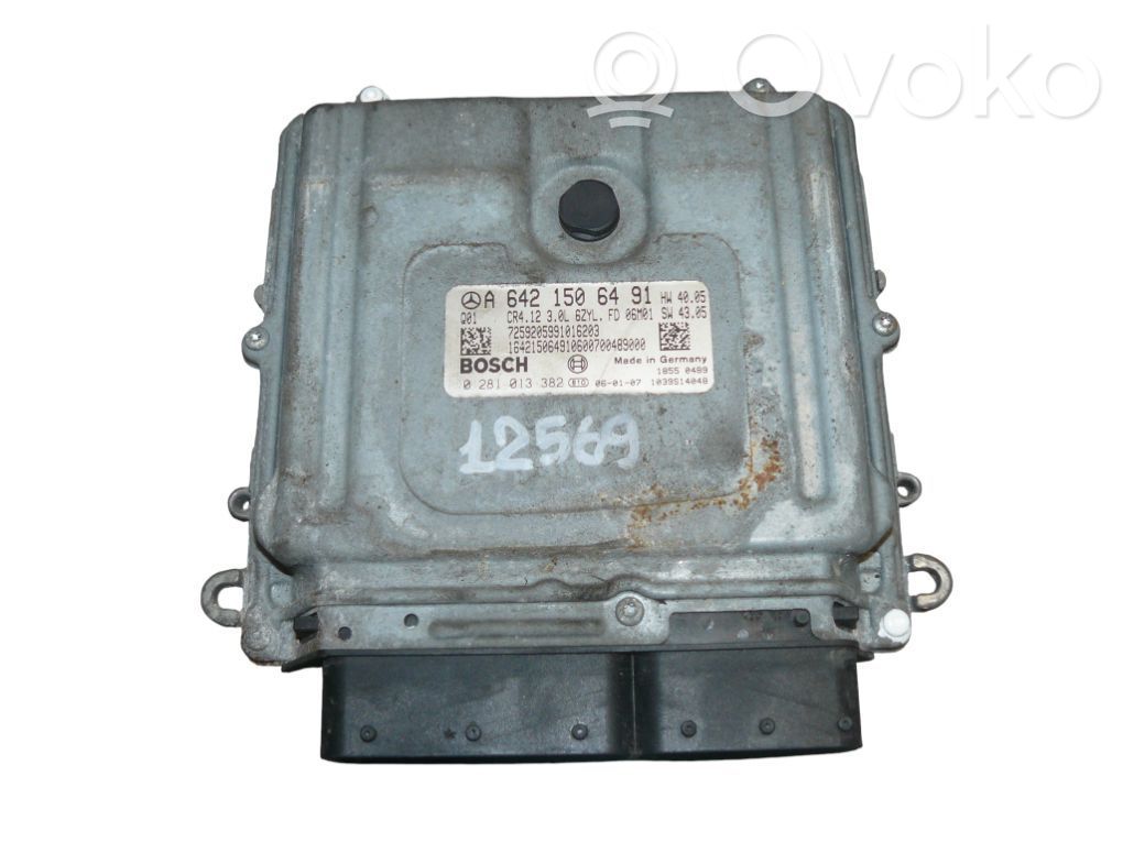 Mercedes-Benz ML W164 Dzinēja vadības bloks 