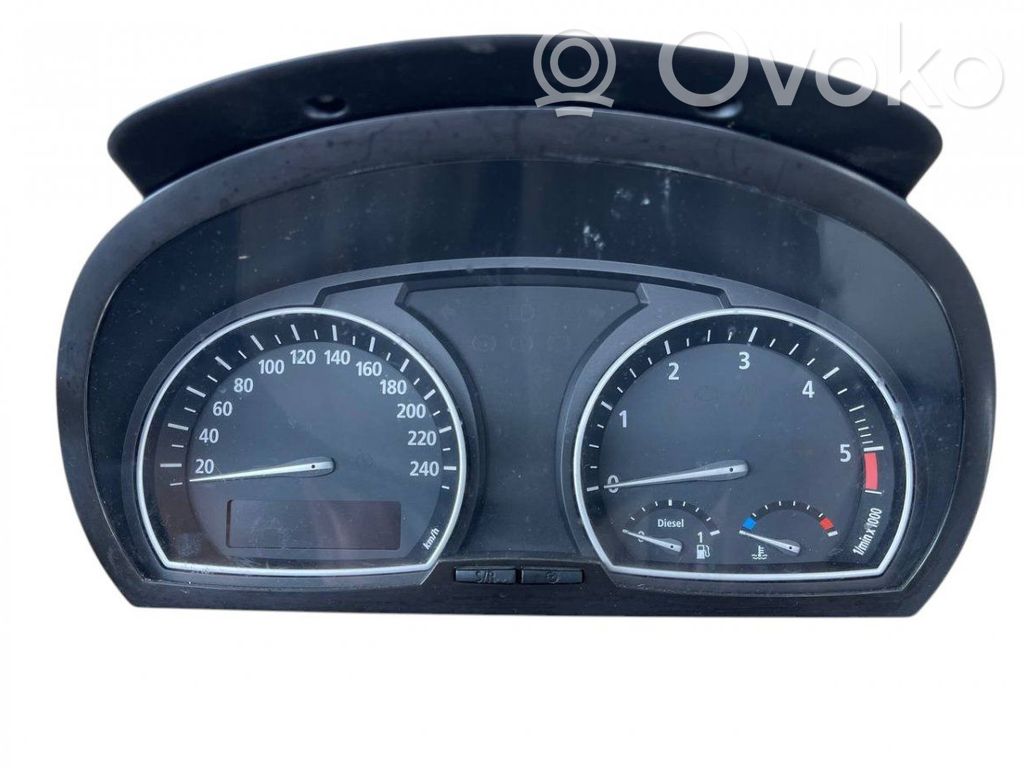 BMW X3 E83 Spidometrs (instrumentu panelī) 