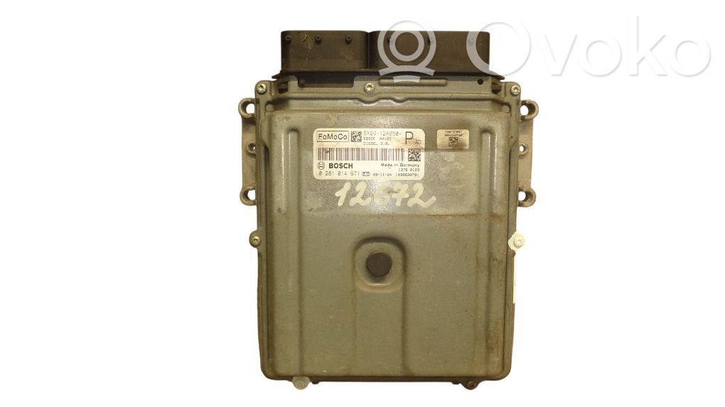 Engine control unit/module   0281014671,9X2Q12A650P,9X2Q12A650P