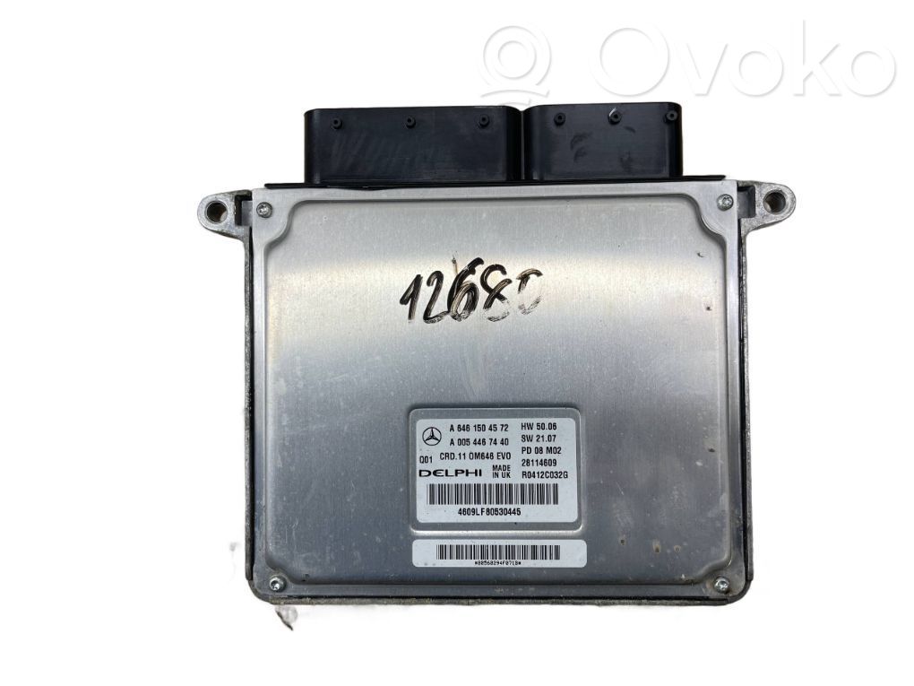Mercedes-Benz C W204 Engine control unit/module 