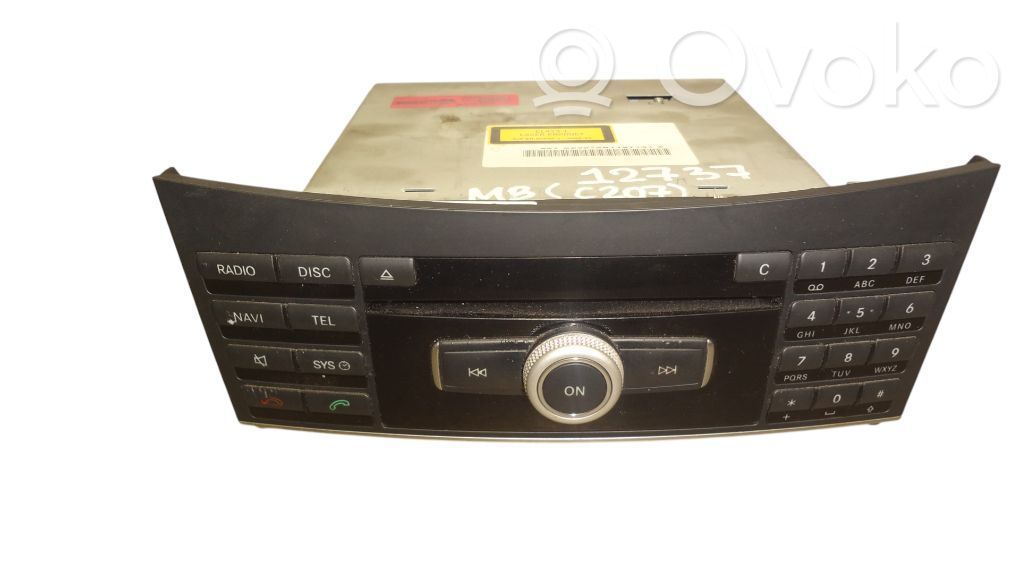 Mercedes-Benz E C207 W207 Panel / Radioodtwarzacz CD/DVD/GPS 