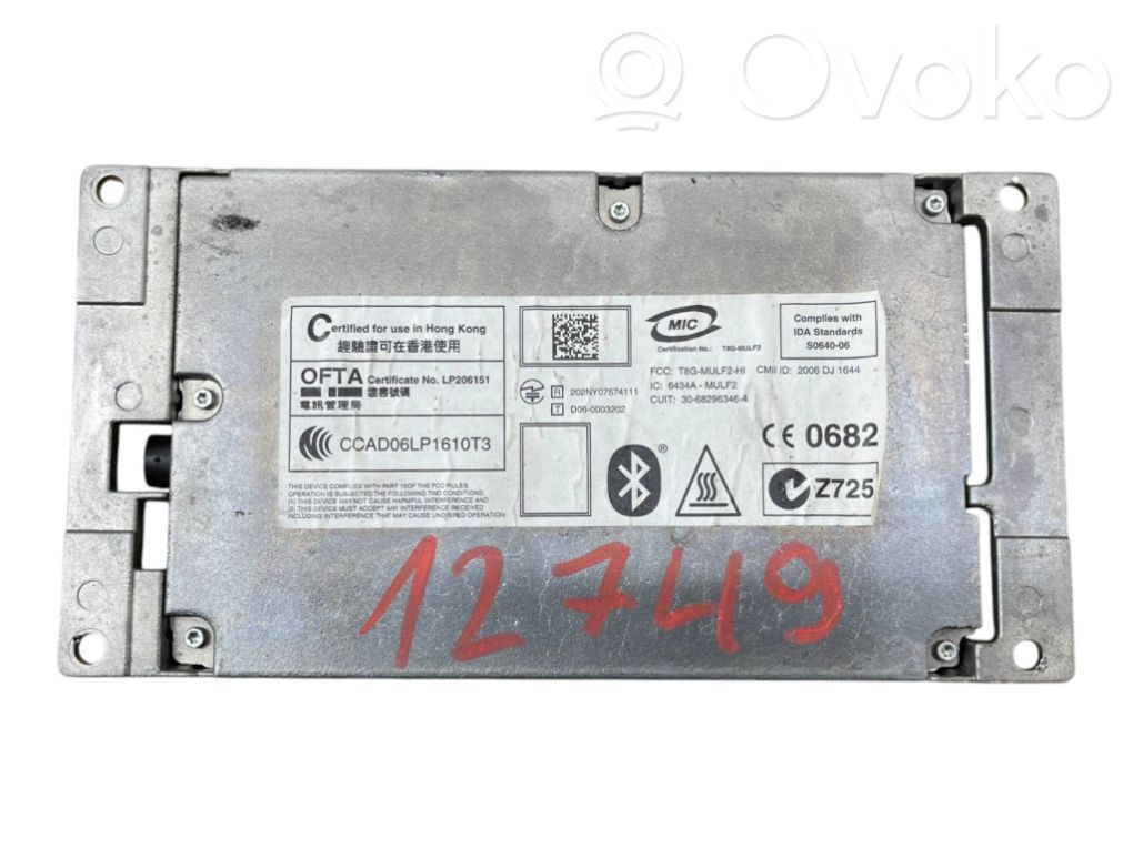 BMW X5 E70 Tālruņa vadības bloks 