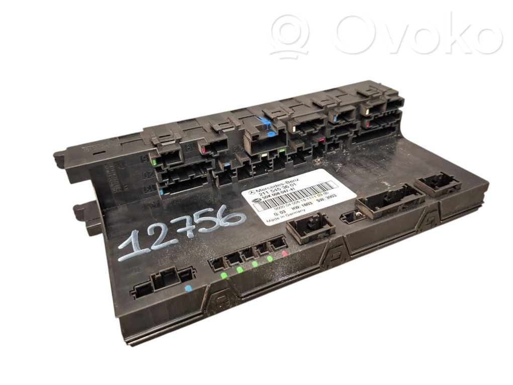 Mercedes-Benz E W211 Fuse box set 