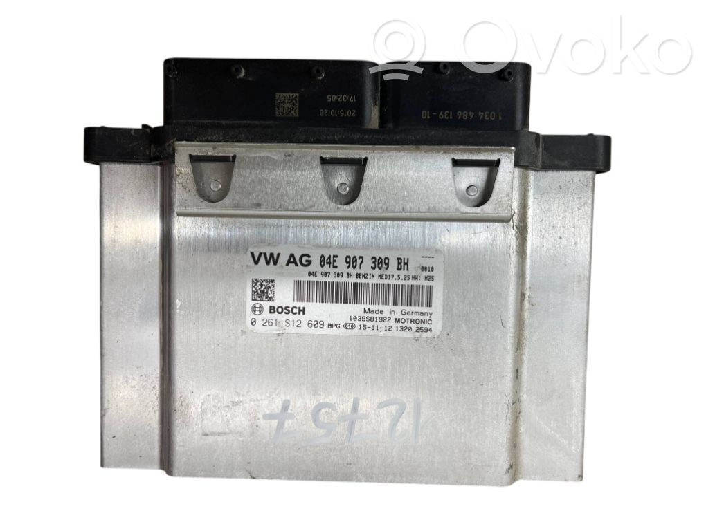 Engine control unit/module   04E906027HD,0261S12609