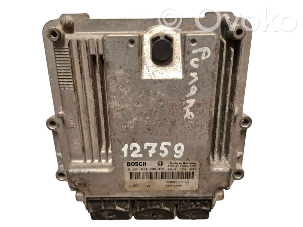 Renault Trafic II (X83) Engine control unit/module 