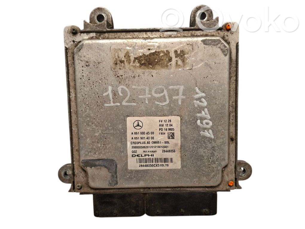 Mercedes-Benz C W205 Engine control unit/module 