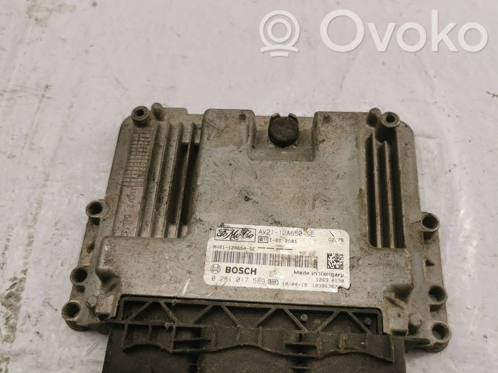 Engine control unit/module   AV2112A650SE,0281017589