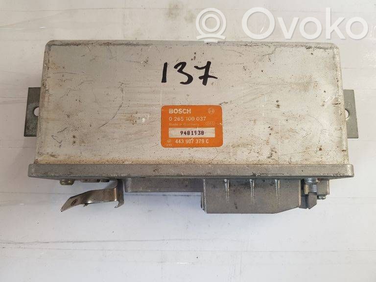 ABS control unit/module   0265100037,443907379C
