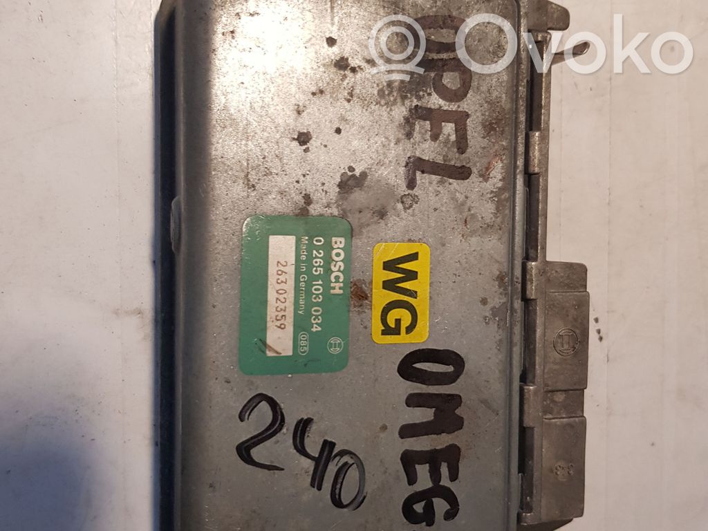 Opel Omega B1 ABS control unit/module 