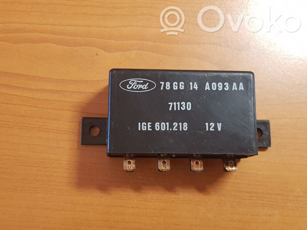 Ford Sierra Other control units/modules 