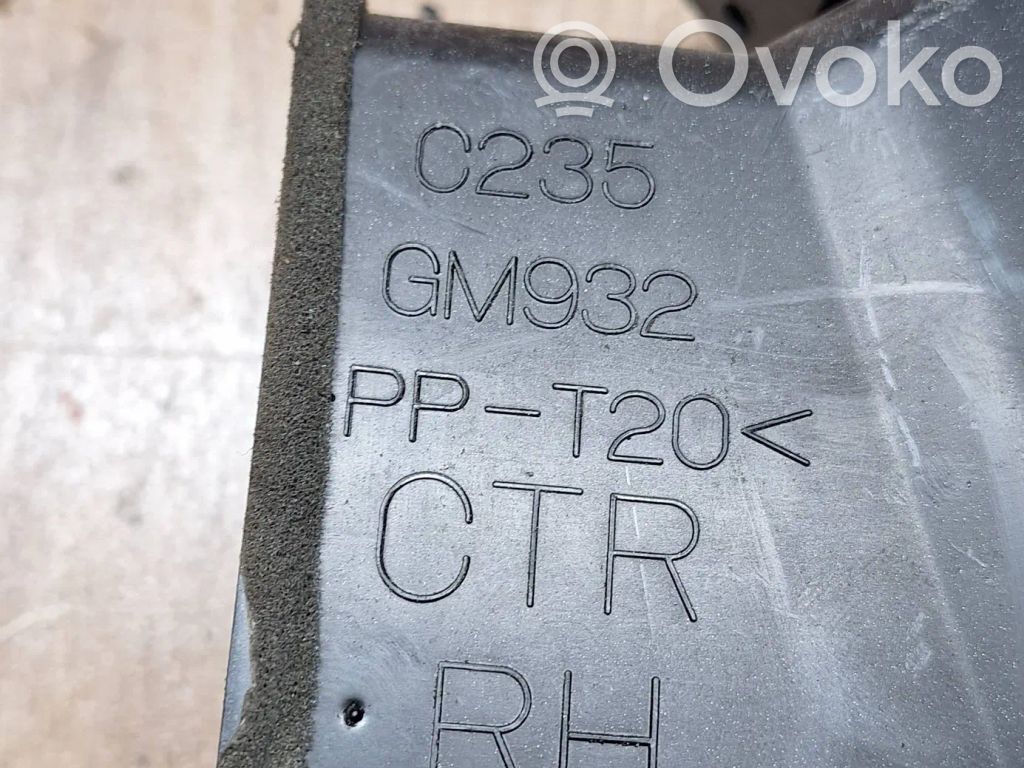 Mazda 5 Centrālais gaisa ventilācijas režģis 