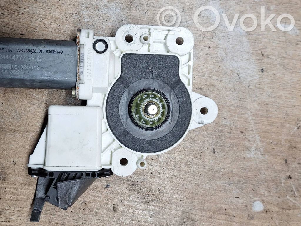 Opel Vectra C Silniczek podnoszenia szyby drzwi tylnych 