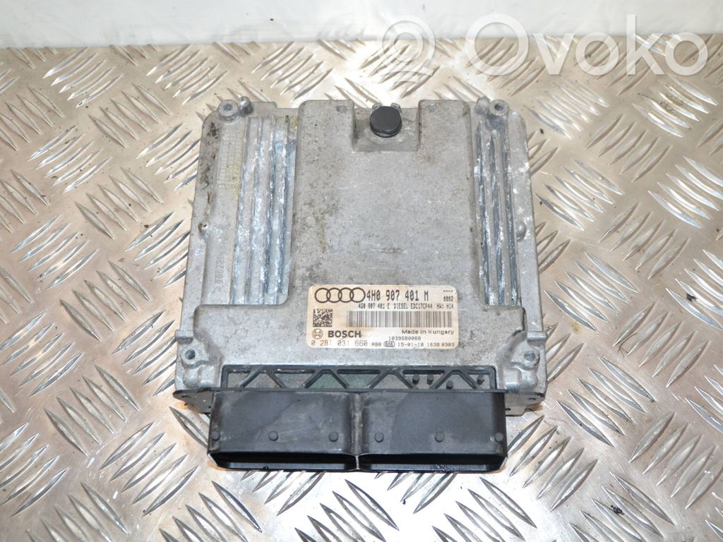 Audi A8 S8 D4 4H Engine control unit/module 