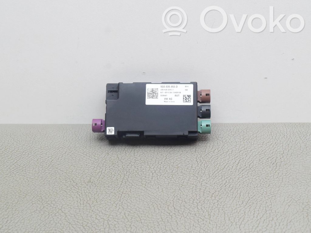 Volkswagen Touran III USB interface control unit module 