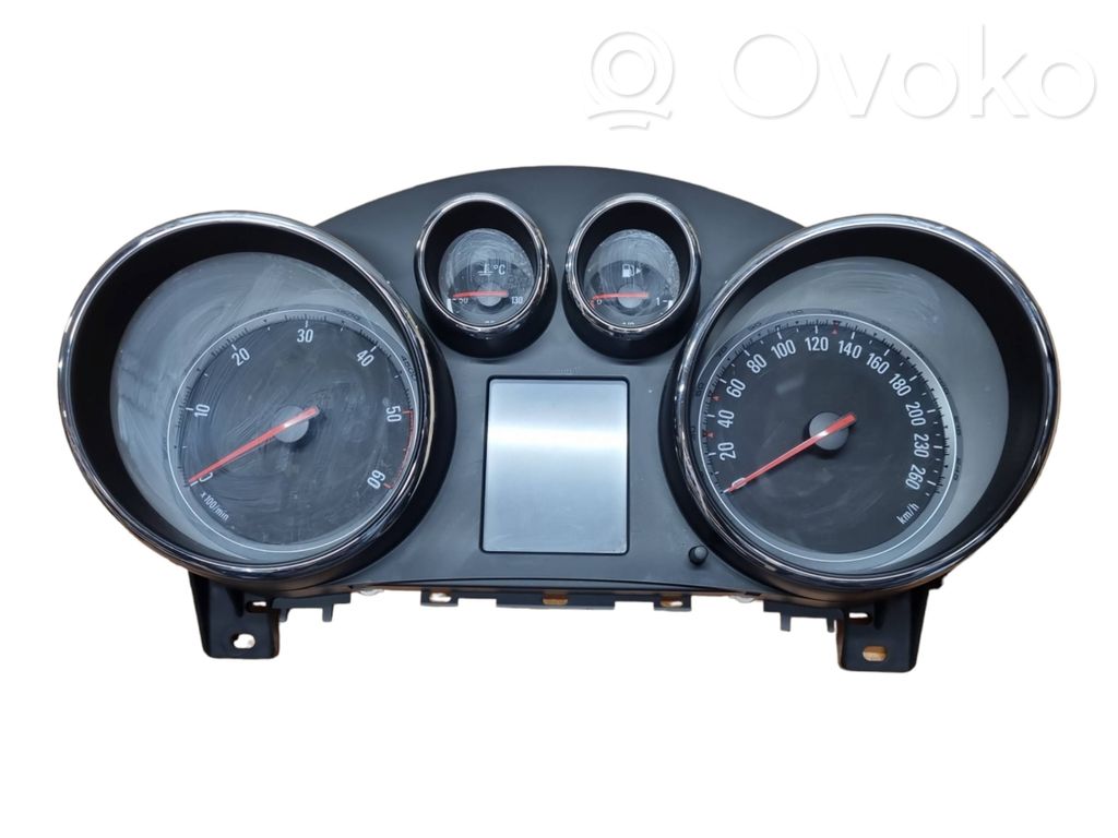 Opel Zafira C Velocímetro (tablero de instrumentos) 