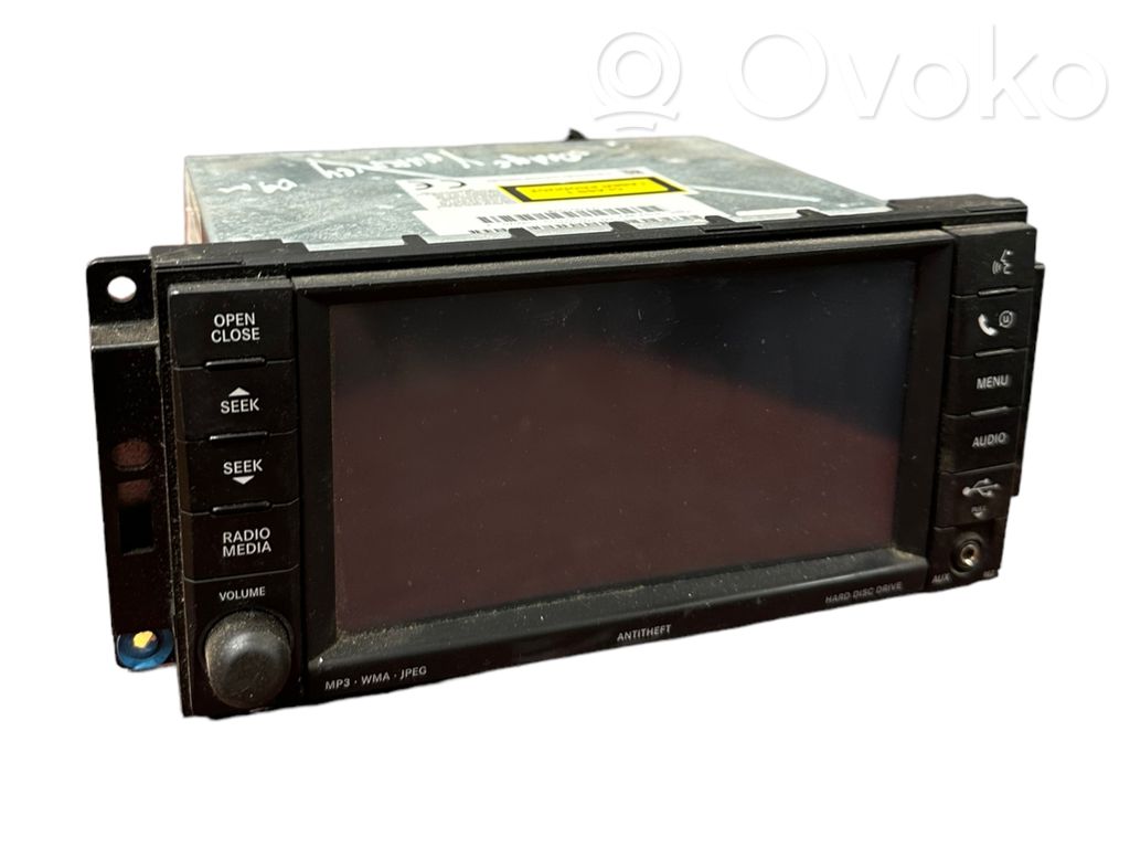 Panel / Radioodtwarzacz CD/DVD/GPS   P05064760AD,T00BE166950082,4970AHA5099930GZ,NTG4BEZ