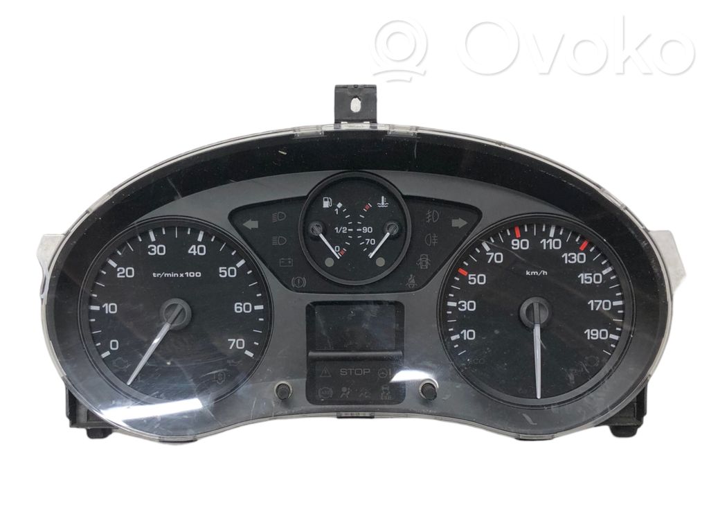 Fiat Scudo Spidometrs (instrumentu panelī) 