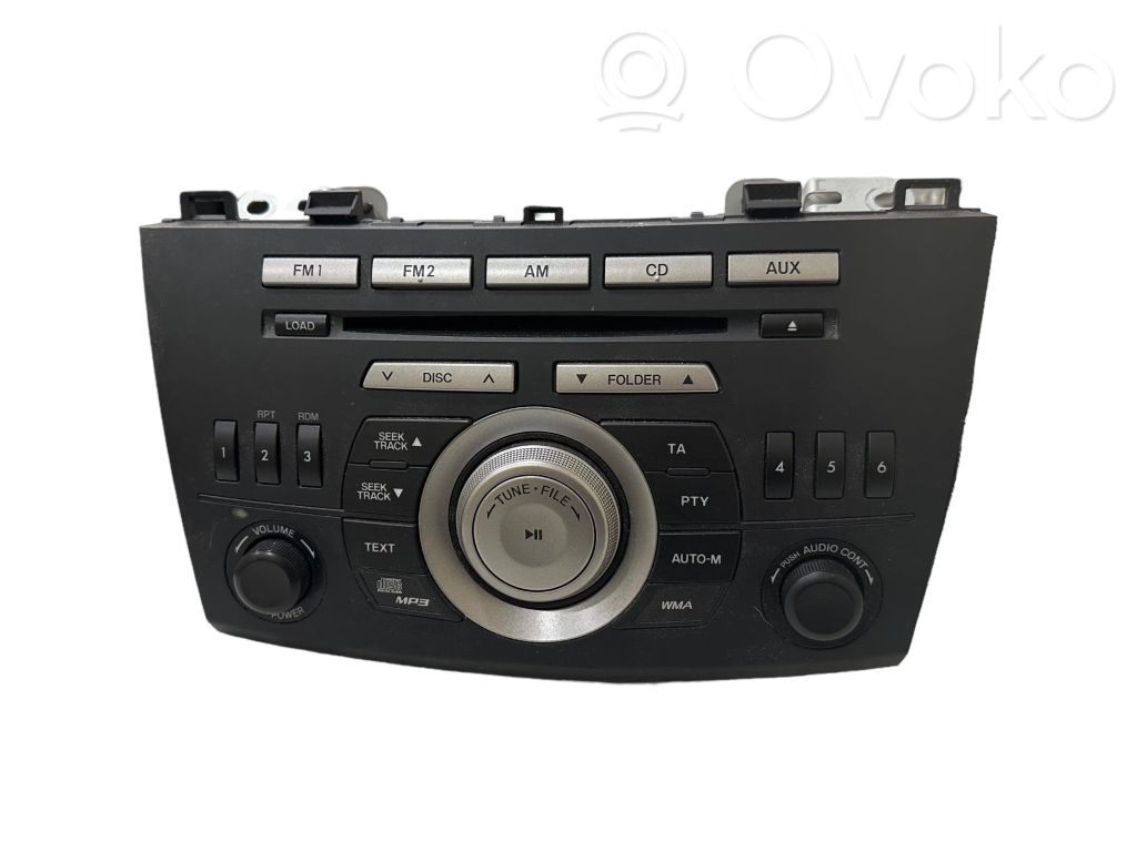 Mazda 3 II Radio/CD/DVD/GPS head unit 