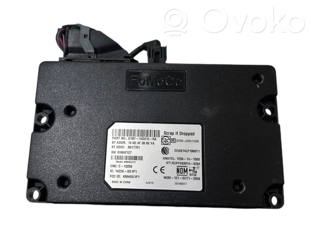 Ford Fiesta Bluetooth modulis 