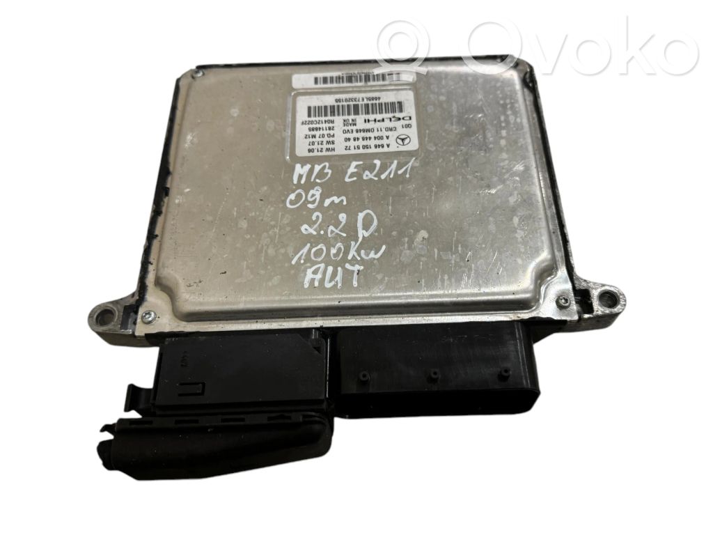 Mercedes-Benz E W211 Engine control unit/module 