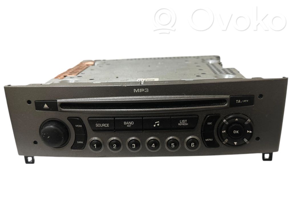 Peugeot 308 Panel / Radioodtwarzacz CD/DVD/GPS 
