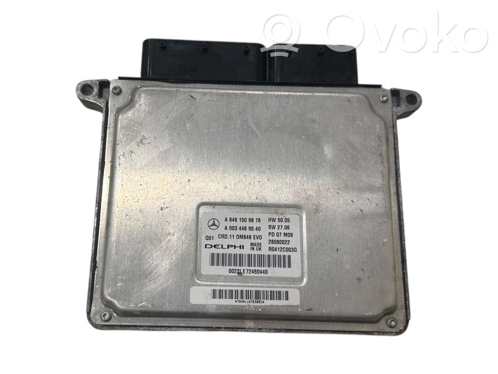Mercedes-Benz E W211 Engine control unit/module 