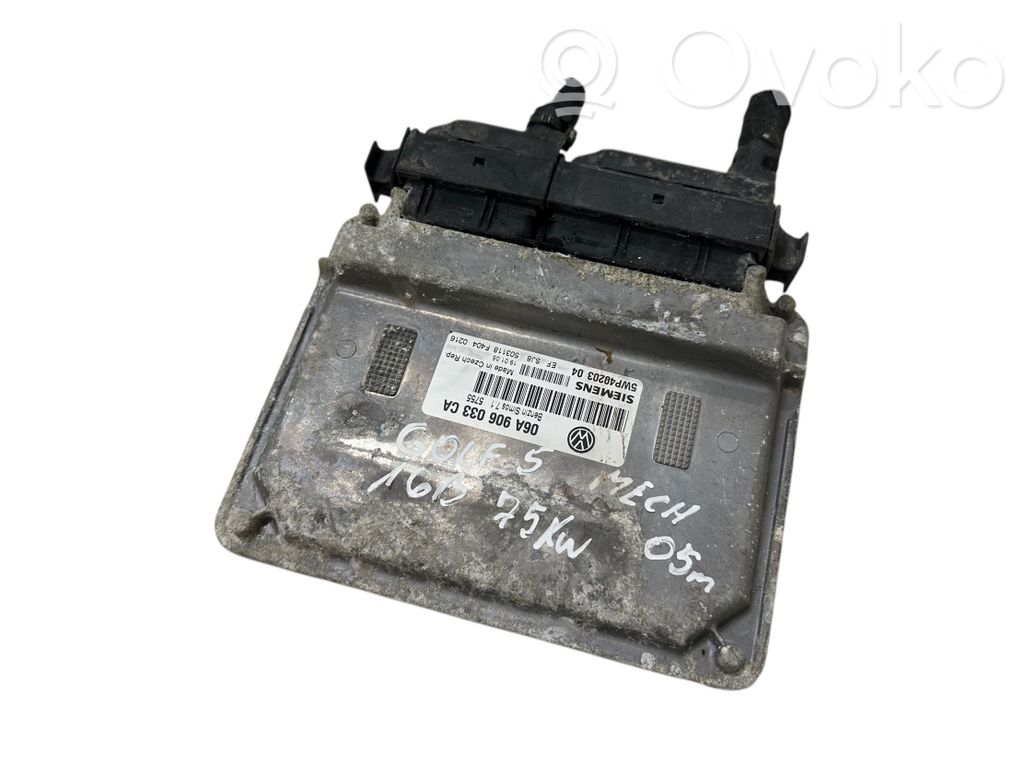 Volkswagen Golf V Engine control unit/module 